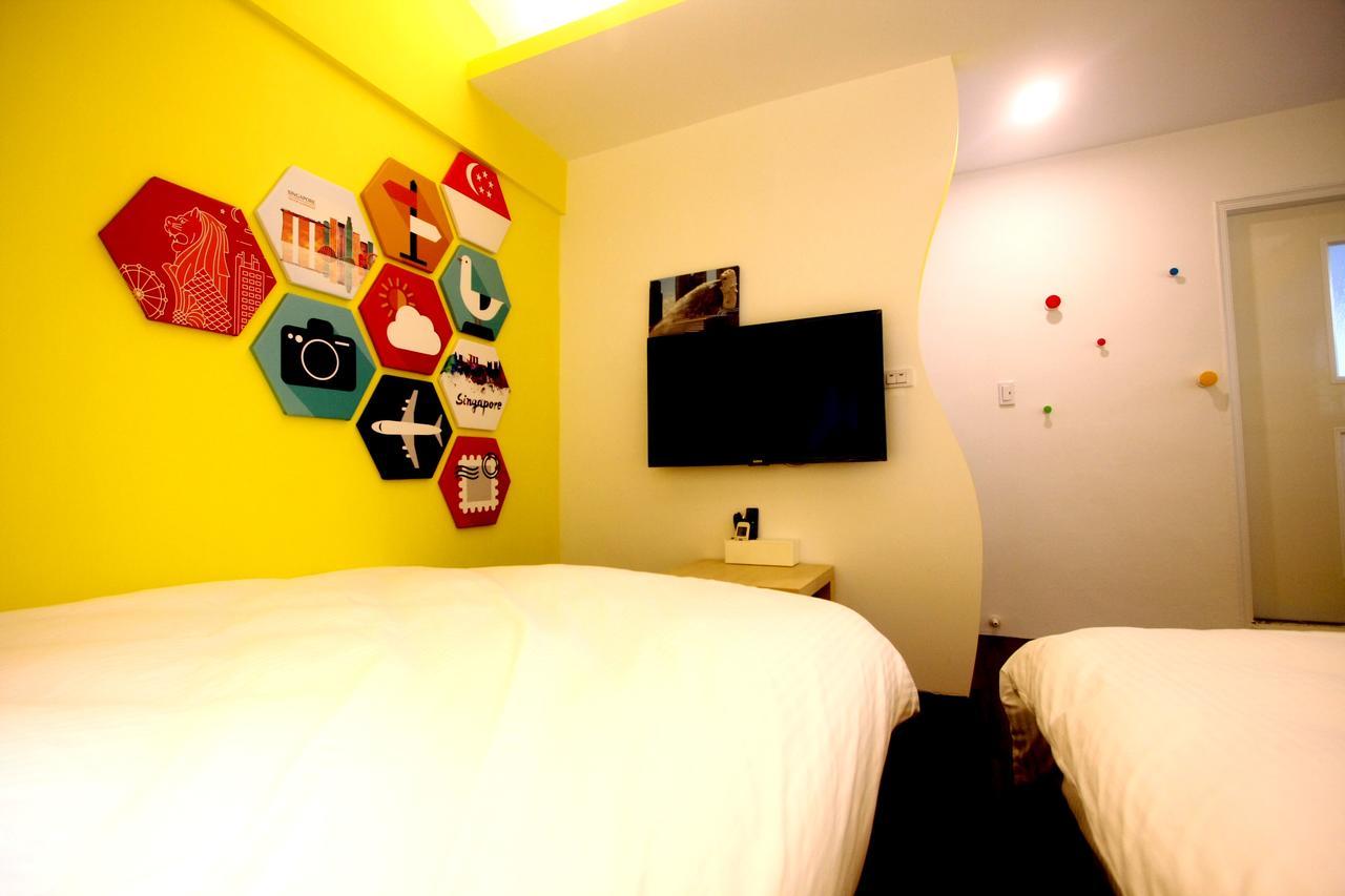 Color House Pansiyon Taichung Oda fotoğraf