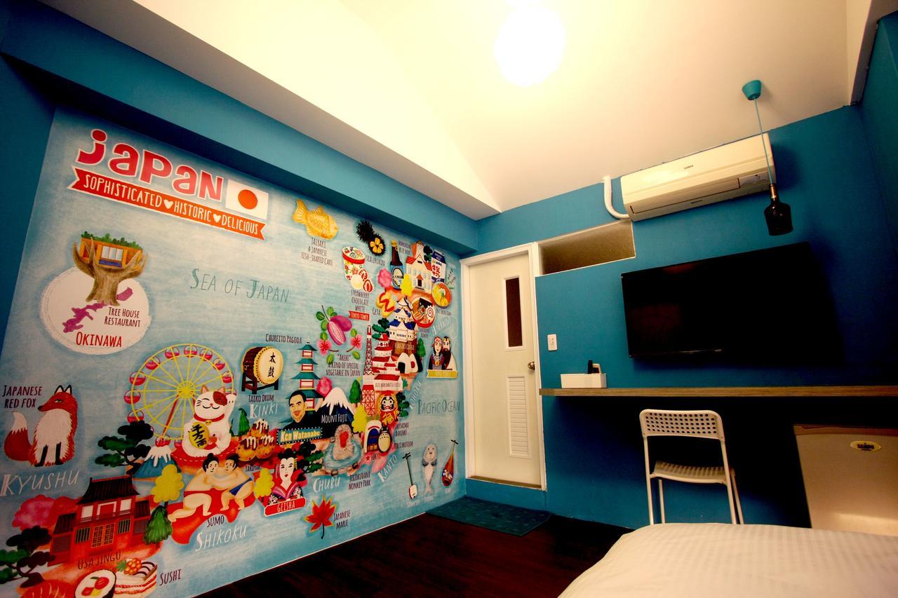 Color House Pansiyon Taichung Dış mekan fotoğraf