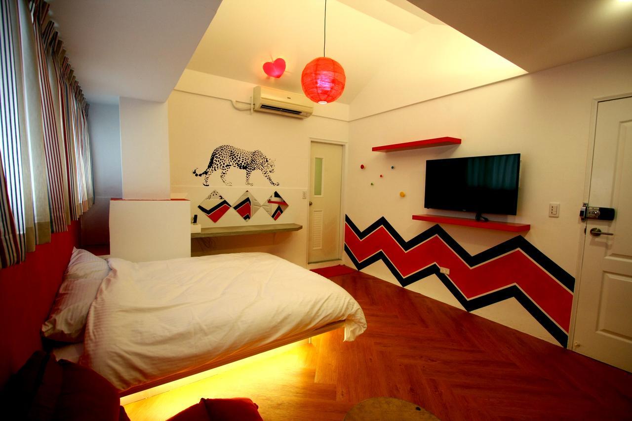 Color House Pansiyon Taichung Oda fotoğraf